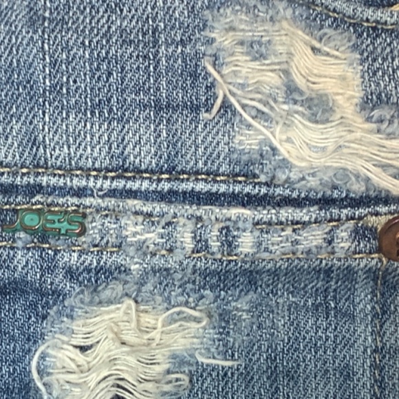 Men's Joe's Jeans The Classic Straight Distressed in Medium Blue Size 34/34 - Picture 3 of 4